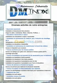 divers activités de notre Enterprise