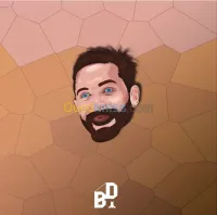 رسم بورتريه (فكتور ارت) vector art 