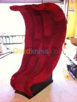 Fauteuil chaise Boudoir art déco