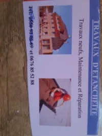 travaux d'etancheites,Reparations