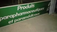 Panneau publicitaire parapharmacie