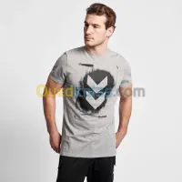 HUMMEL HMLLOGAN T-SHIRT S/S GRID NOIR