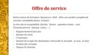 offre services dans comptabilite