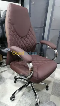 FAUTEUIL PDG SIMILI CUIR REF: A55