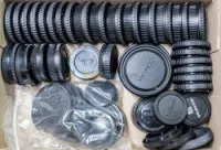 Bouchons pour objectif et boitier