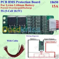 chargeur BMS batterie 5S 15A 100A