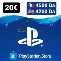 accessoires-jeux-video-carte-psn-20-bir-el-djir-oran-algerie