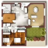 plans,3D architecture 