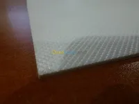 Bande en PVC Blanche pour gaufrette 