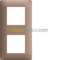 Plaque de finition 2 Postes