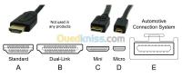 Cable HDMI V1.4 Rond Tous Distance thumbnail 4