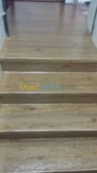 équipe pose gerflex moquette pvc antis