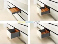 Tiroirs casseroliers double paroi fine