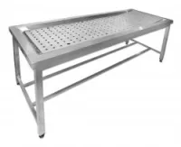 TABLE D’AUTOPSIE DE LAVAGE DE CORPS