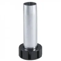 Pieds de meuble rond en acier 