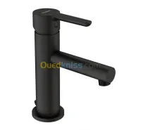 Mitigeur lavabo noir GENEBRE 