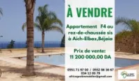 Vente Appartement F4 Béjaïa Bejaia