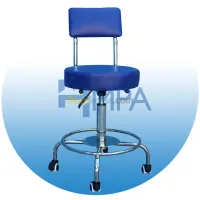 TABOURET A GAZ AVEC DOSSIER 