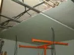 faux plafond fixe et démontable, placo