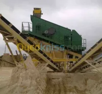 criblage lavage de sable/phosphate
