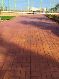Beton imprimé, Béton ciré , Dallage...
