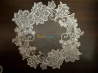 napperon moderne en tulle 