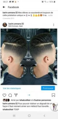 Formation coiffure homme 