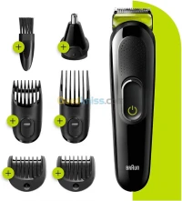 TONDEUSE BRAUN 6EN1 BARBE VISAGE ET CHEVEUX DESIGNED IN GERMANY MGK3221