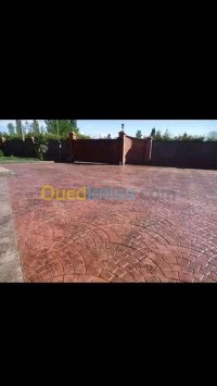 البليدة-الجزائر-بناء-و-أشغال-beton-imprimé