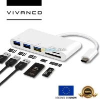 ADAPTATEUR USB TYPE-C /CARTE SD/3 USB 