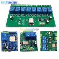 composants-materiel-electronique-module-de-relais-wifi-sans-fil-esp8266-arduino-blida-algerie