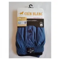 Caleçon Boxeur Boutonné Pour Homme - Blue Gris