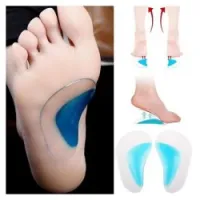 Paire De Silicone Gel Soins De Pieds Support de Voûte Plantaire