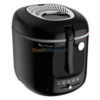 MOULINEX Friteuse Carambar Am480870 Friteuse Xxl Mega - 2Kg - Noir