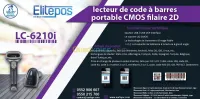 Lecteur code à barre LC6210