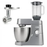 KENWOOD Pétrin Kvl4170S Chef Xl 6,7L Blender + Hachoir Métal - Argent