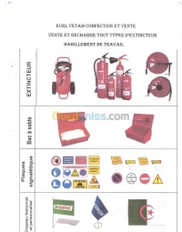 vente et recha des ixtincteur