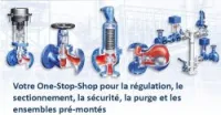 Poste de détente vapeur 