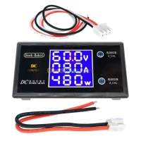 Arduino - wattmètre voltmètre DC 0-100V 10A 