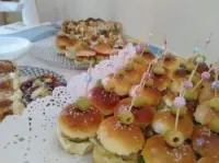 Préparation gâteau sec salé 