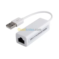 Adaptateur Convertisseur USB 2.0 / Type-C vers RJ45