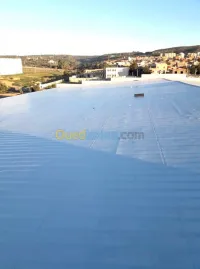 etancheité  en membrane PVC 
