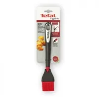 TEFAL Pinceau Silicone Avec Manche Anti - Dérapant Noir Et Rouge