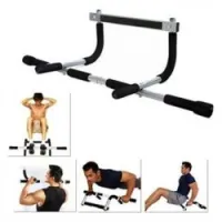 DOOR GYM Barre Fixe Maison - Noir