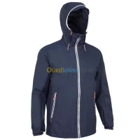 VESTE DECATHLON IMPERMÉABLE DE VOILE - VESTE DE PLUIE COUPE VENT SAILING 100 HOMME NAVY