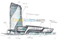 الجزائر-برج-الكيفان-بناء-و-أشغال-plans-réalisations