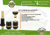 Kit 4 pièces pour irrigation 