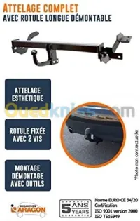 Attelage CITREON C4 Cactus 2014-2018
