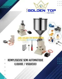 Remplisseuse semi automatique 100 ml