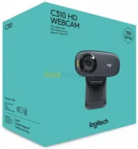 LOGITECH C310 WEBCAM HD 720P - 30 FPS - MICRO INTÉGRÉ - USB - PLUG & PLAY - PC & LAPTOP - BLACK